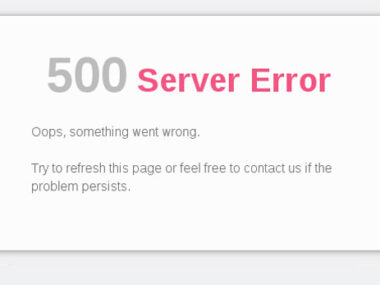 error 500 380x285 - Error 500 de servidor en Prestashop - soluciones