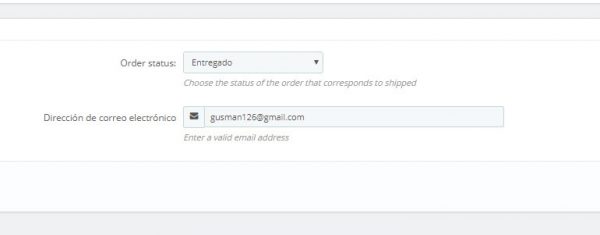 sendorder config 600x235 - Enviar aviso por email al cambiar un pedido de estado
