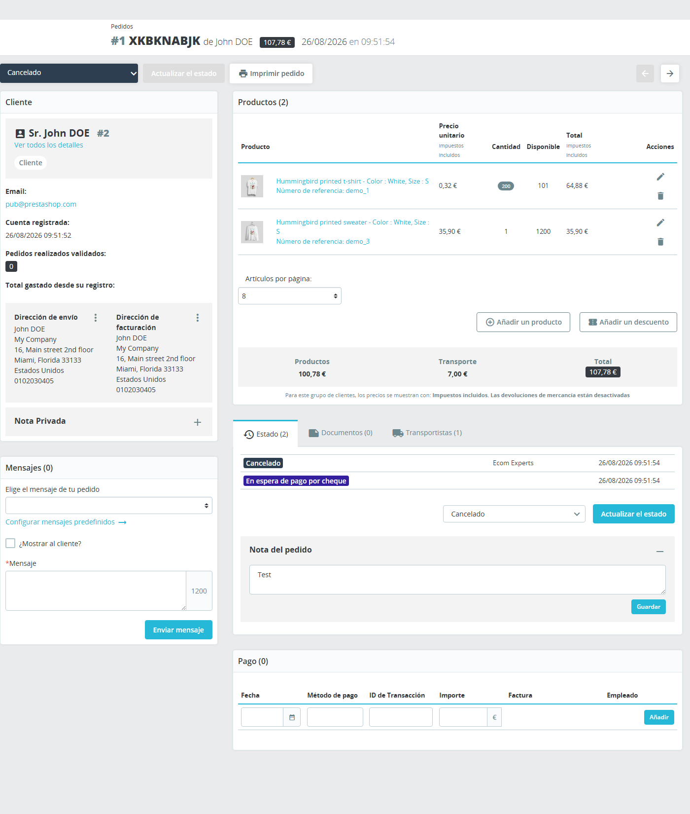 admin-pedido Ecom Measure — Vender por metros, m², m³, kilos y unidades con opciones y materiales - Imagen 8