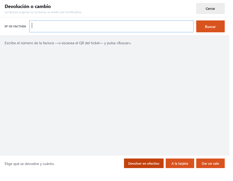 TPV / POS para Windows con VERI*FACTU y conexión a PrestaShop y Woocommerce ecomtpv 77 devolucion - TPV / POS para Windows con VERI*FACTU y conexión a PrestaShop y Woocommerce